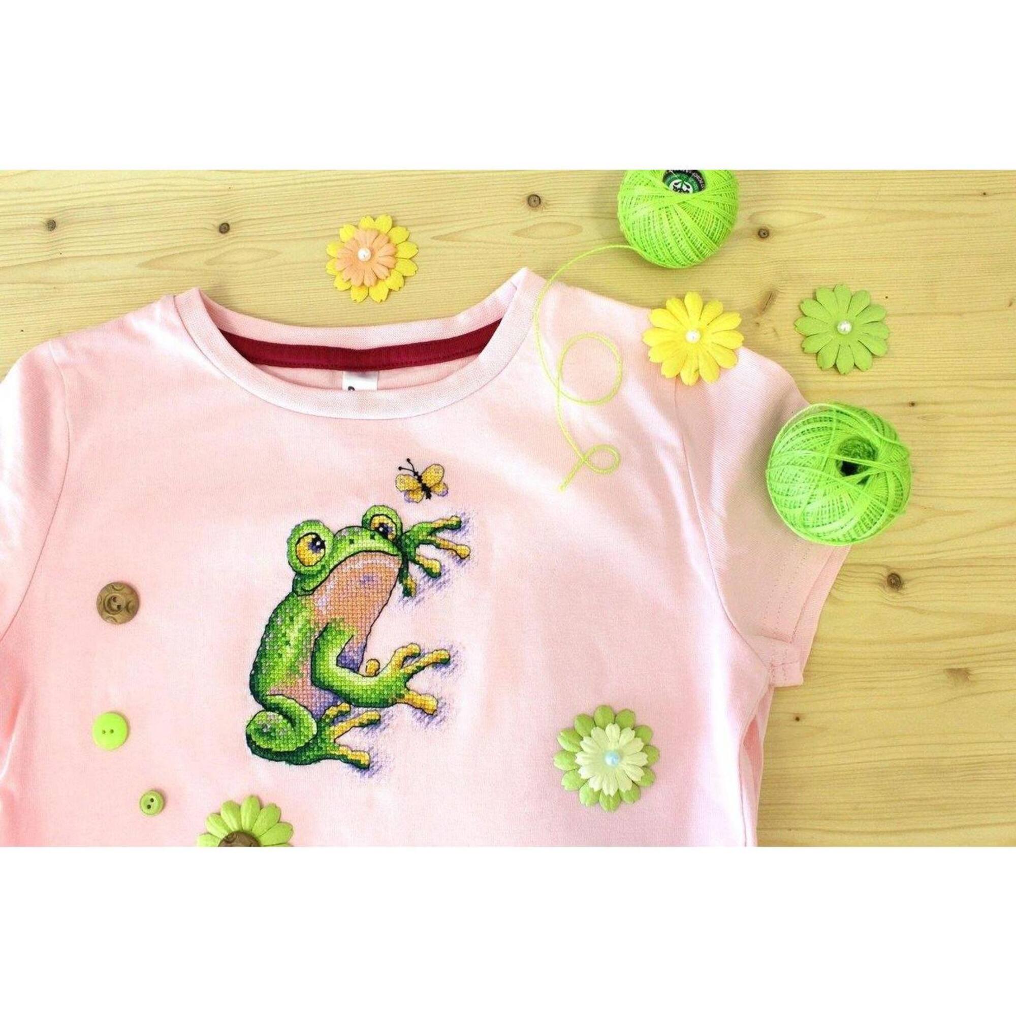 MP Studia Frog Cross Stitch Kit